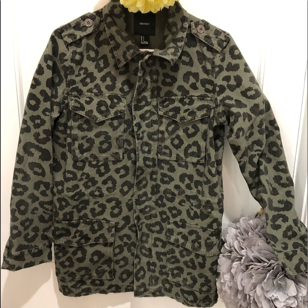 Forever 21 Leopard print jacket